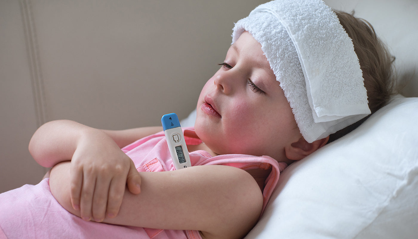 Como baixar a febre das crianças
