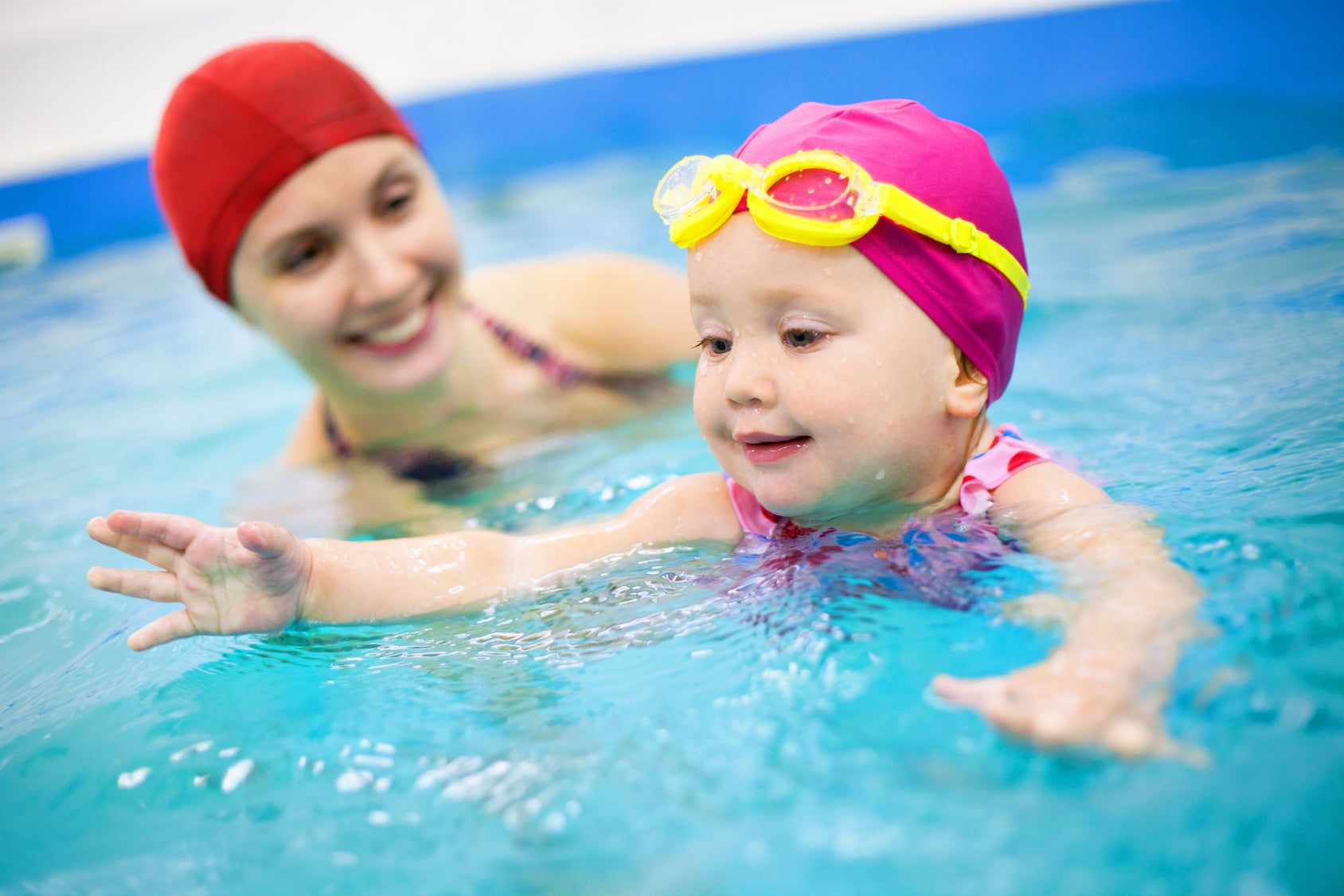 Os benefícios da natação na infância